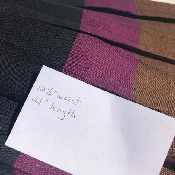 Perfect Autumn Vintage pleated skirt - Picture 4 of 12